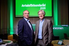 Peter Hellberg, förbundsordförande, Martin Wästfelt, förhandlinschef