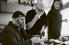 F.v: Martin Nordin, Pelle Bergström och Victoria Nordström