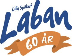 Logga Lilla spöket Laban 60 år