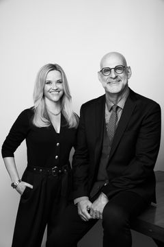 Reese Witherspoon och Harlan Coben. Fotograf: Taylor Jewell