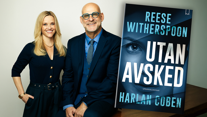 Reese Witherspoon och Harlan Coben. Fotograf: Taylor Jewell