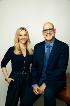 Reese Witherspoon och Harlan Coben. Fotograf: Taylor Jewell