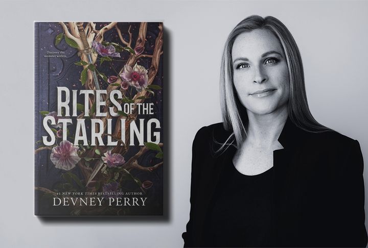 Idag släpps Rites of the Starling av Devney Perry på engelska av Bookmark Förlag. Foto: Hailey Booth.