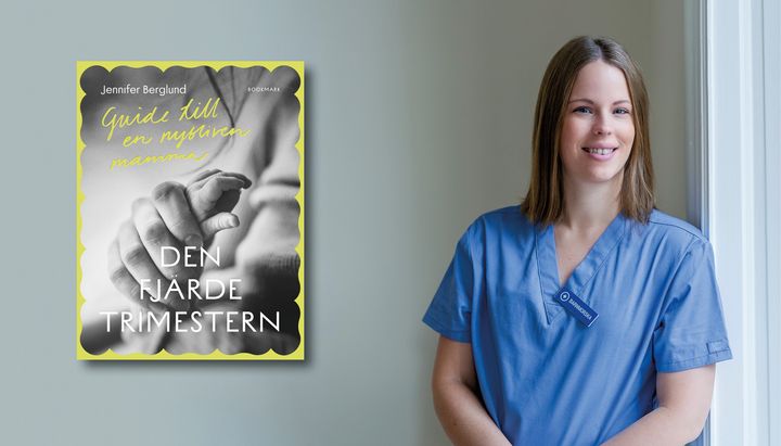 Jennifer Berglund är aktuell med Den fjärde trimestern - Guide till en nybliven mamma. Foto: Kate Gabor.