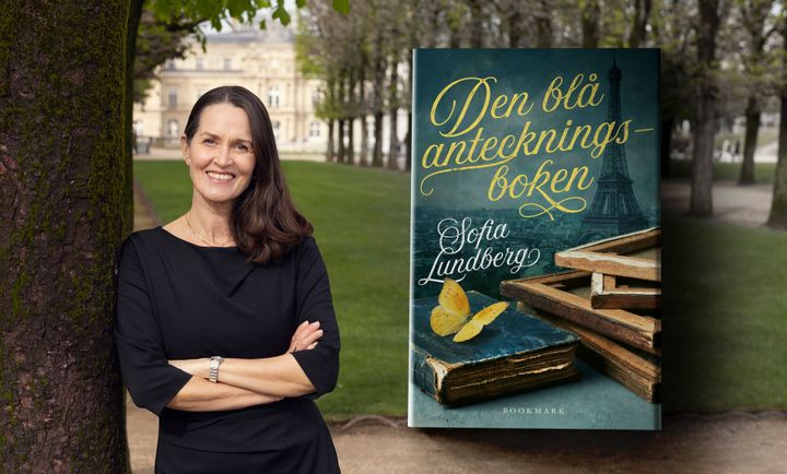 Sofia Lundberg släpper nu uppföljaren Den blå anteckningsboken. Foto: Oskar Lundberg.
