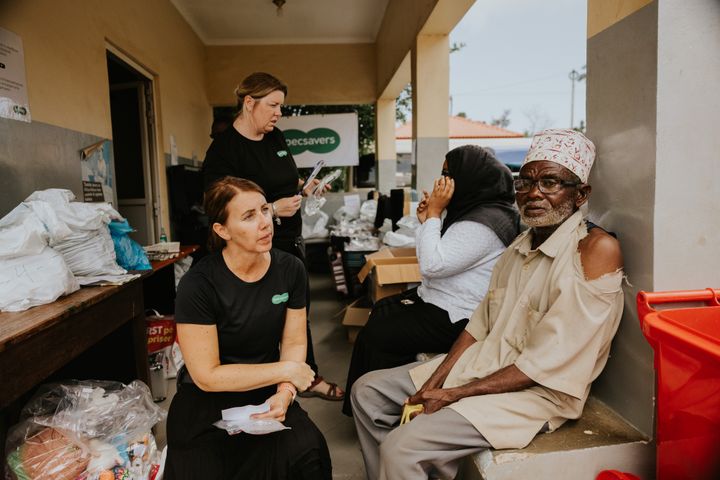 Mia Darwall, hållbarhetsansvarig på Specsavers Sverige och projektledare för Ge syn på plats i Tanzania som i år gav 1 363 personer bättre syn.