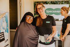 Marita Bertilson, VD Specsavers Sverige kunde konstatera att man tillsammans med lokala kollegor hjälpte 1363 personer till bättre syn.