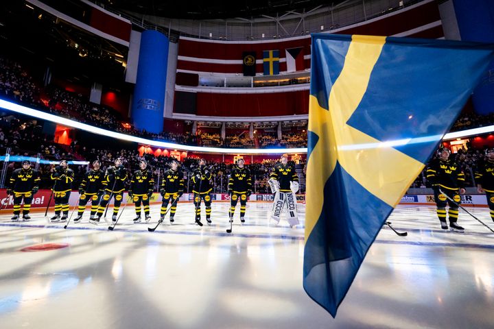Bild från Beijer Hockey Games 2025 i Avicii Arena.