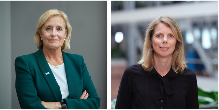 Agneta Karlsson, generaldirektör på TLV och Hanna Abrahmasson, chefsjurist på TLV