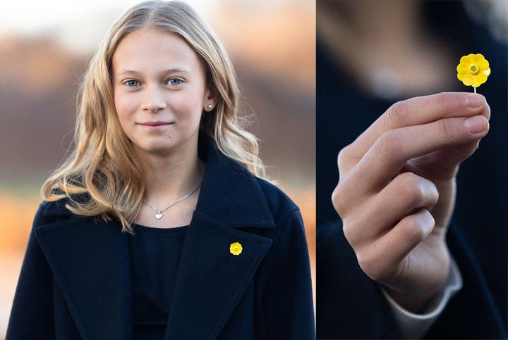 Nellie Pilhton från Göteborg har designat 2025 års majblomma.