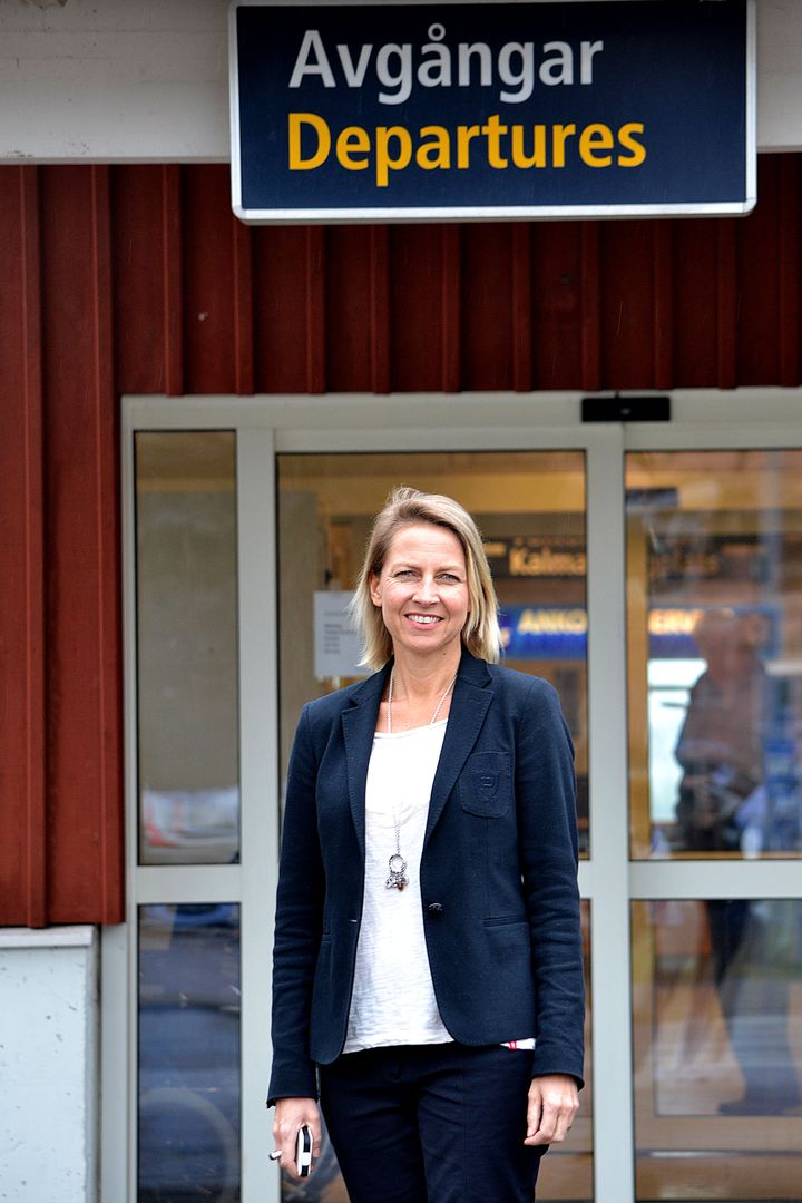 Karin Lagerlöf tillträdande vd på kalmar Öland Airport