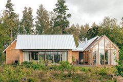 Library House i Bollnäs är ett av de nominerade bidragen till Träpriset 2024