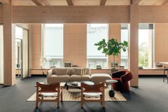 Kontorshuset Nodi i Göteborg är ett av de nominerade bidragen till Träpriset 2024