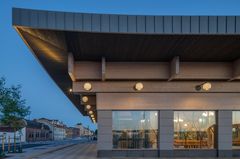 Få städer har något så unikt som en ny tågstation vid havet. Stationen blir ett nytt landmärke för Varberg vid sidan av klassiker som fästningen och kallbadhuset.