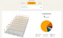 Verktyget jämför stommar i betong, trä och stål.