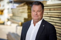 Johan Fröbel, chef teknik och handel på Svenskt Trä