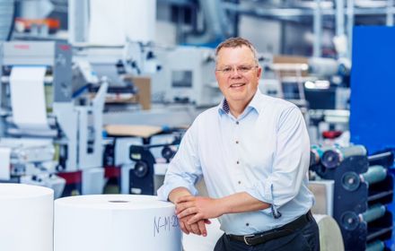 Patrik Jenemark föreslås bli ny ordförande för Grafiska Företagen