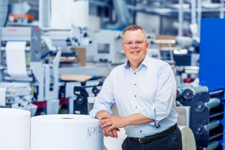 Patrik Jenemark, vd Nordvalls Etikett AB föreslås väljas till ny ordförande för Grafiska Företagen den 20 maj.