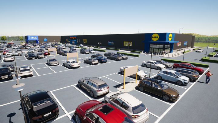 Lidl Sverige öppnar en ny butik i den nya handelsplatsen Bro Handel som ligger utmed E18.