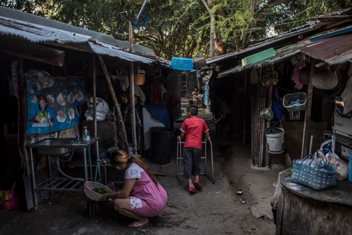 Migrantarbetare från Myanmar i norra Thailand