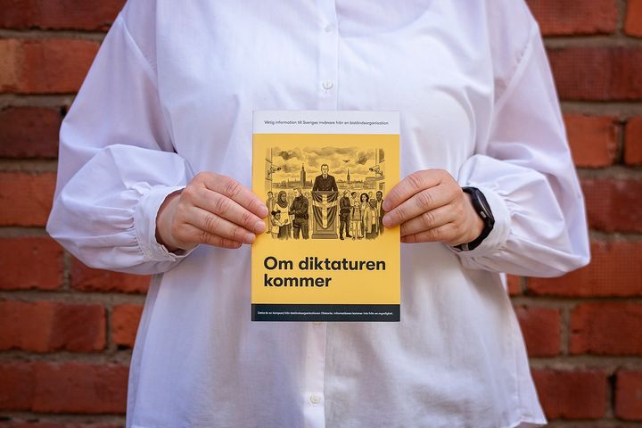 Diakonias nya broschyr "Om diktaturen kommer"