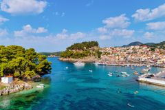 Parga, det grekiska fastlandet