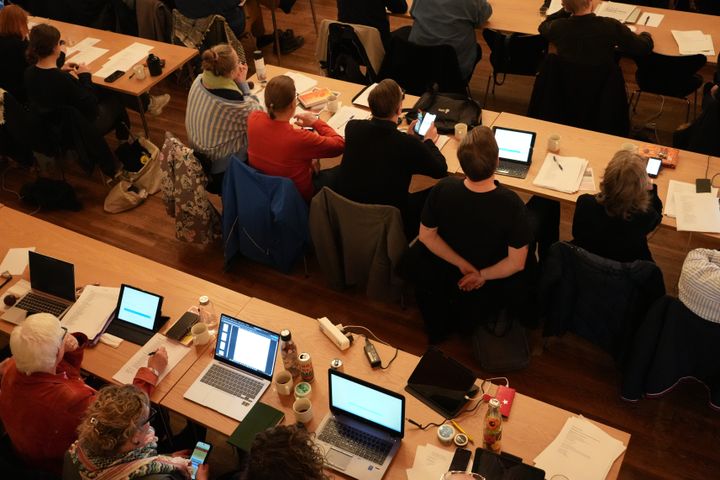 Vänsterpartiet i Skåne höll Valkonferens i Medborgarhuset i Eslöv.