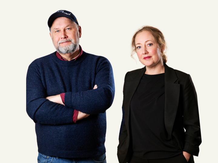 Jonas Sjöstedt och Hanna Gedin. EU-parlamentariker för Vänsterpartiet/The Left.