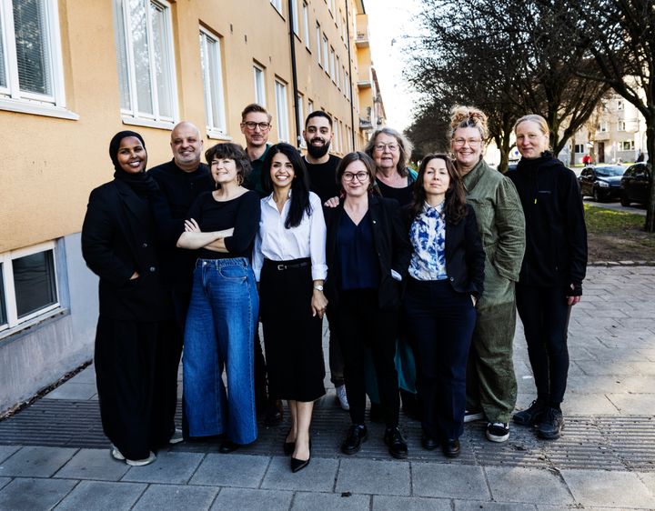 Delar av kommunfullmäktigegruppen för Vänsterpartiet Malmö.