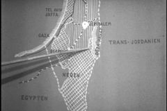 Map of the region for TV documentary ”A Young State in Focus” 1958. Photo SVT