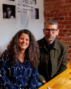 Jasmine Soufi och Joakim Hillberg, arrangörer