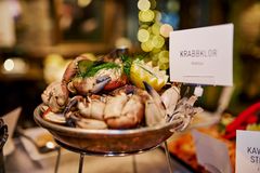 Skaldjur är ett populärt inslag på julborden i Göteborg.