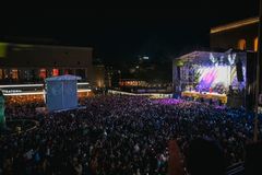 2018 var senaste gången festivalen hade en scen på Götaplatsen.