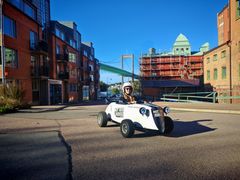 Fartfylld sightseeing med Mini Hot Rod City Tours.