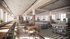 Renderad bild av Quality Hotel The Book.