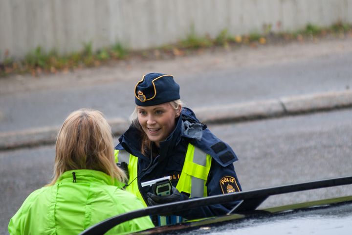Under 2023 gjorde den svenska polisen 1 miljon nykterhetskontroller. Foto: Lennart Angermund/MostPhotos