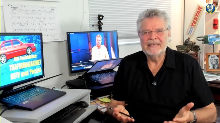 Carl-Ingemar medverkar från sin studio i Florida