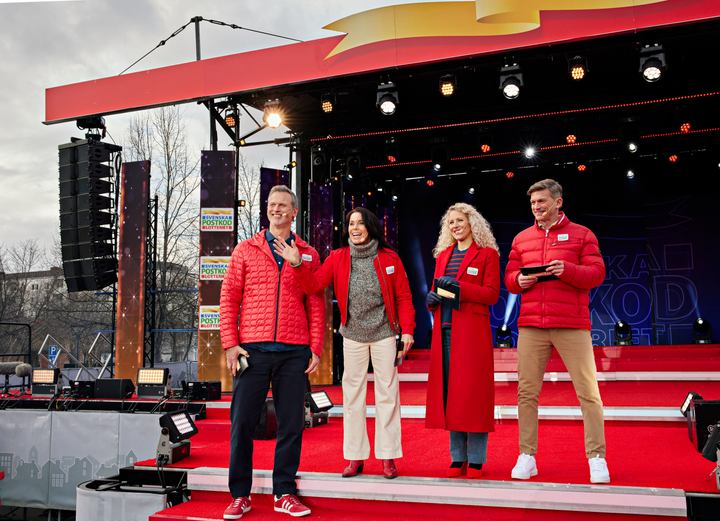 Den 14 oktober är det dags för Svenska Postkodlotteriets Grannyra. Rickard Sjöberg kommer att dela ut checkar till vinnare