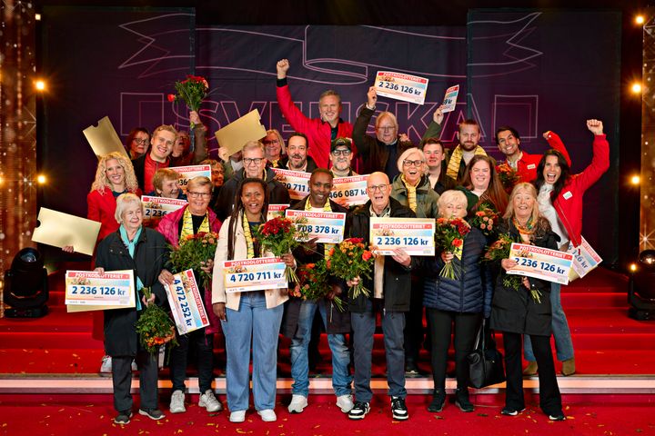 20 nya miljonärer i Nora efter Postkodlotteriets Grannyra