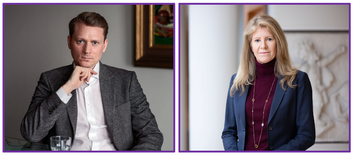 Erik Spector och Kerstin Hallsten, chefekonomer på Teknikföretagen respektive Industriarbetsgivarna.