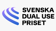 Logga för Svenska Dual Use-priset. Nyinstiftat pris som Teknikföretagen och Säkerhets- och försvarsföretagen står bakom.