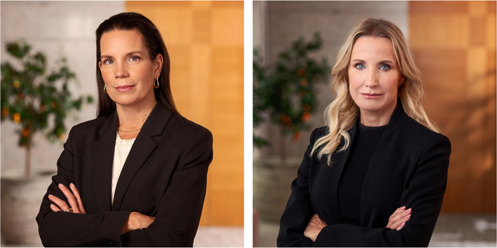 Maria Rosendahl, Näringspolitisk chef Teknikföretagen & Pia Sandvik, VD Teknikföretagen