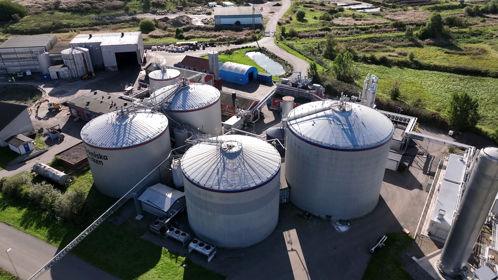Den nya anläggningen kommer att ligga i anslutning till Tekniska verkens befintliga biogasanläggning längs E4:an utanför Linköping