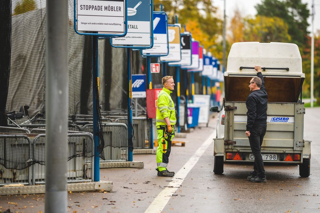 Återvinningscentralen Malmen