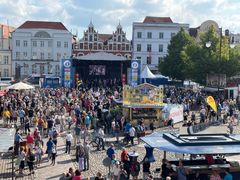 Sverigefest i Wismar 2023, Torget i Wismar är en av de viktigaste platserna för den traditionella Schwedenfest