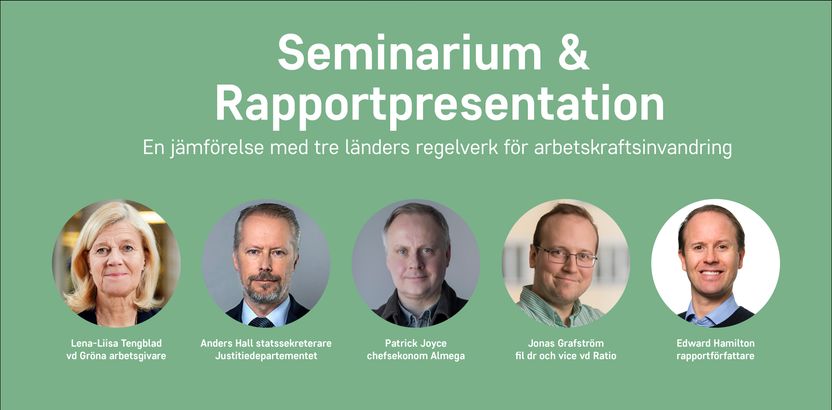 Ny rapport analyserar tre länders regelverk för arbetskraftsinvandring från tredje land