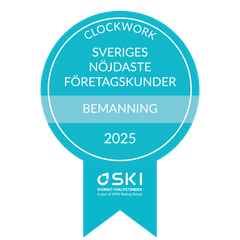 Logga - Nöjdaste företagskunder - Bemanning 2025