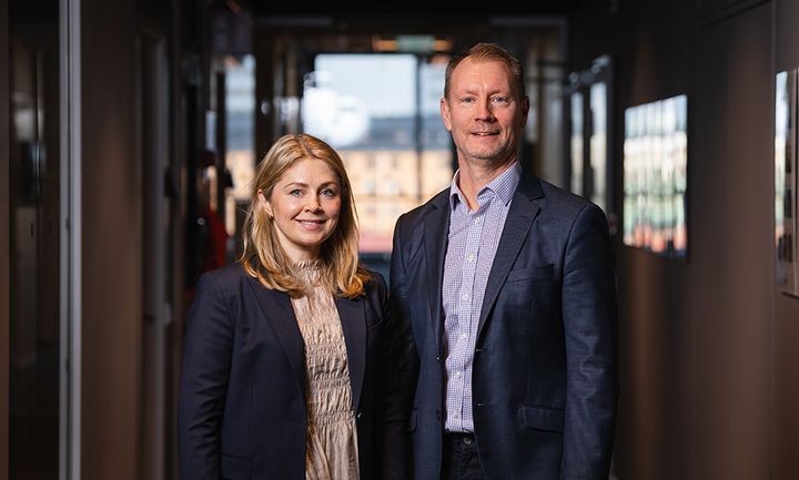 Kaisa Kuitunen, Svedea och Marcus Nyberg, Svea Bank.