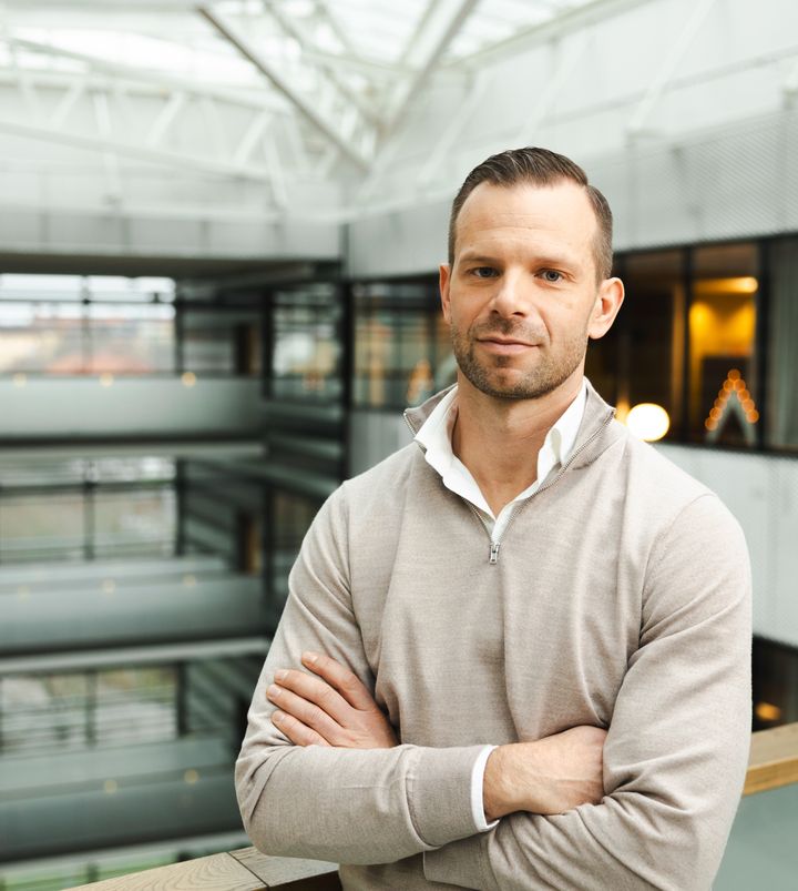 David Lennfjord, Key Account Manager på Svea Bank.