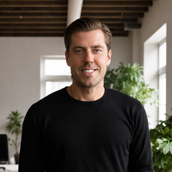 Filip Samuelsson, vd på Blipp